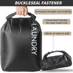 Travel Laundry Bag, Vacuum Compression Dirty Clothes Travel Bag Waterproof Wet - Image 4