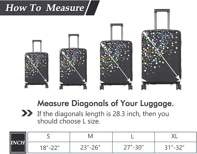 HYPER VENTURE Washable Luggage Cover - Image 5