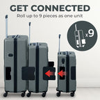 Tach V3.1 Hard Shell 3 Piece Luggage Set - Image 5