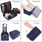 BAGAIL 8 Set Packing Cubes Luggage Packing Organizers - Image 3