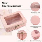 Aveniee Clear Makeup Bag Organizer, Large Travel Toiletry Bag - Image 2
