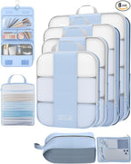 8 Set Compression Packing Cubes by OlarHike