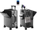Hard Shell Luggage 24 Inch Travel Luggage, Carry-On Luggage Spinner TSA by cycyCarry