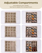 StorageWorks Shoe Organizer for Closet, Fits up to 16 Pairs, Shoe Cubby Storage - Image 4