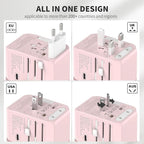 EPICKA Universal Travel Adapter, International Power Plug Adapter - Image 2