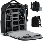 CADeN Camera Backpack, Extra Large DSLR Camera Bag by CADeN