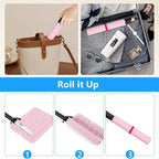 Quccefods Heat Resistant Mat Oversize Curling Iron Mat Silicone Hot Hair Tools Mat for Hair Straightener,Flat Irons,Hair Styling Tools Countertop protection Portable Travel Mat 14.2" x 11"