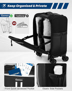 Gonex 16 inch Underseat Carry On Luggage - Image 4