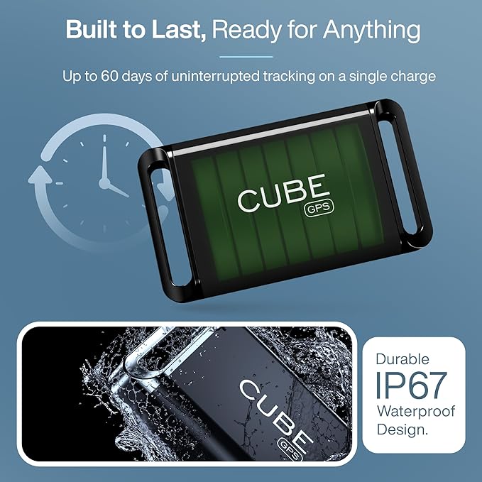 Cube GPS Tracker for Vehicles Assets Kids, Mini GPS Trackers for Dogs, Car - Image 4