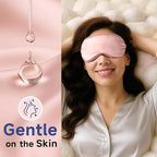 Umisleep 100% Pure Mulberry Silk Sleep Mask, 22 Momme 6A Soft & Smooth Fibers - Image 4