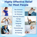 LYJEE Motion Sickness Bands for Adults and Kid Morning Sickness Relief Through - Image 2