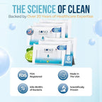 SONO Alcohol-Free Sanitizing Hand Wipes - Image 3