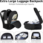 Lapsouno Laptop Backpack, Travel Laptop Backpack, Business Anti Theft Slim - Image 5