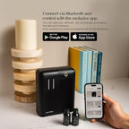 AromaPlan 5 Star Collection Cold Air Scent Diffuser, Whole House (Includes 2 Fragrances & 12 Set Sample kit) - Smart Scent Diffuser, HVAC System- Touch & App, 2000 Sq. Ft Cov. (Black)