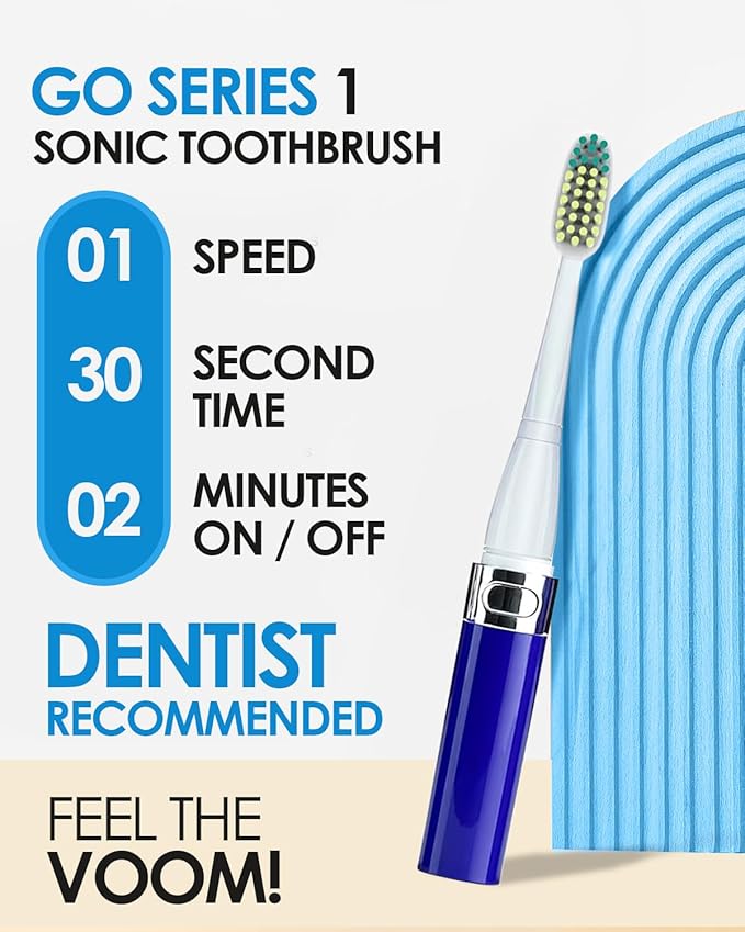 Voom Sonic Go 1 Series Travel Electric Toothbrush | Travel Toothbrushes - Image 3