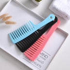 Wide Tooth comb, Large Detangling Comb for Women and Men, Durable Styling Brush for Curly, Long, Wet Hair Types - Professional Hair Care.