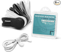 Kanemc 8 Pack Magnetic Twist Ties, Silicone Cord Organizer Magnet Reusable by Kanemc