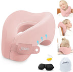 Neck Pillow Airplane, Ergonomic Memory Foam Travel Pillows by jiaao