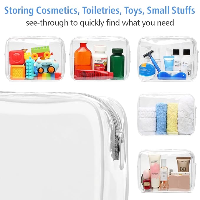 PACKISM Clear Makeup Bag - Image 4