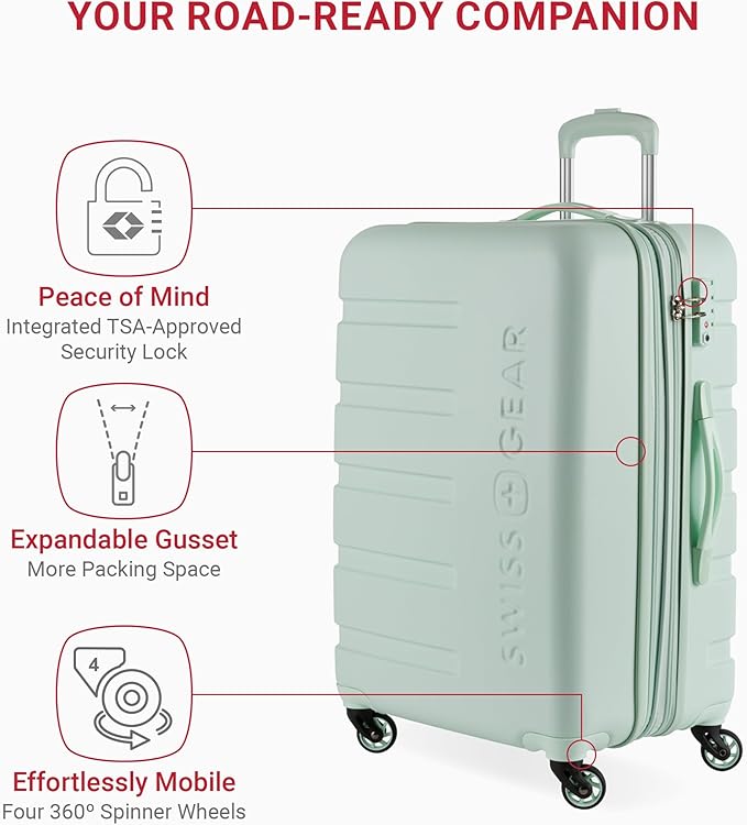 SwissGear 7366 Hardside Expandable Luggage - Image 3