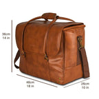 Freshore® 6 Wine Bottles Carrier Leather Bag - Image 6