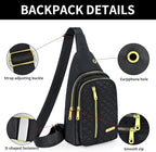 Small Sling Bag For Women Men Casual Crossbody Sling Backpack - Image 4