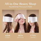 Silk Sleep Mask for Women and Men, Side Sleeper, 22 Momme Pure Mulberry Silk - Image 3