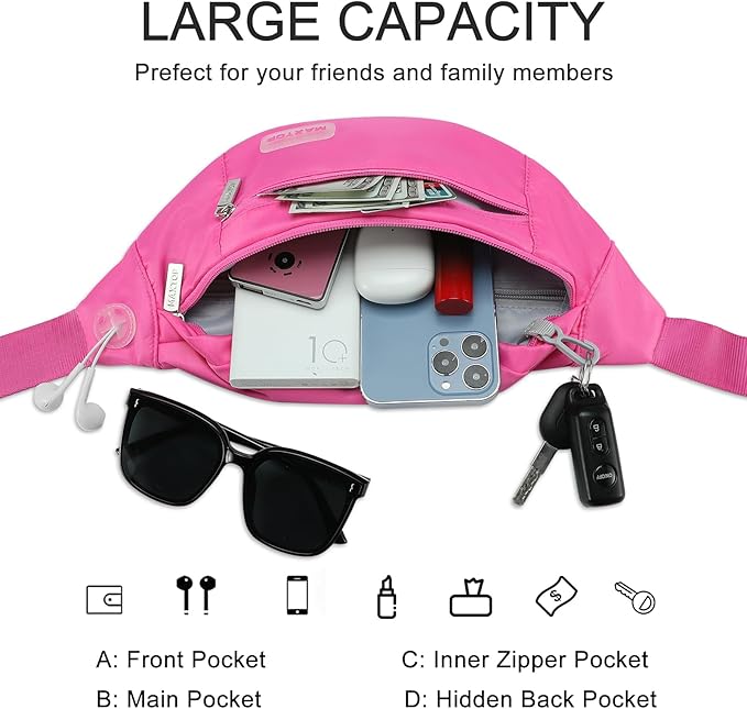 MAXTOP Large Crossbody Fanny Pack - Image 3