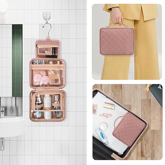CUBETASTIC Travel Toiletry Bag, Makeup Bag - Image 2