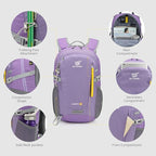 SKYSPER Small Hiking Backpack, 20L Lightweight Travel Backpacks Hiking Daypack - Image 4
