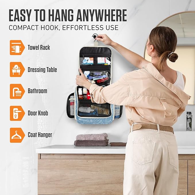VENTURE 4TH Hanging Travel Toiletry Bag - Image 7
