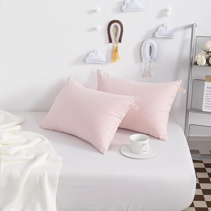 NTBAY Tiny Pillows, Down Alternative 7"x11" Microfiber Mini Pillows - Image 2