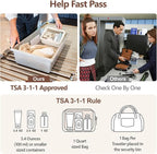 PACKISM Medium Clear Makeup Bag - Image 5