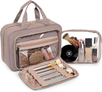 BAGSMART Toiletry Bag Hanging Travel Makeup Organizer - Image 2