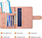 Eoehro Passport Holder for Travel Essentials, Passport Wallet Cover Case for - Image 3