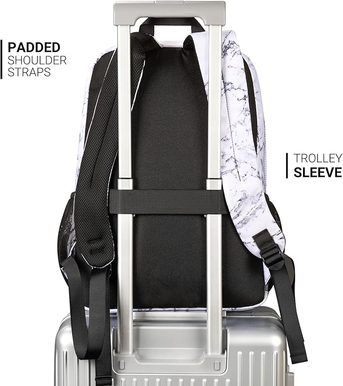 ZORFIN 26L Backpack for College, and Travel: Water Resistant Bookbag - Image 5