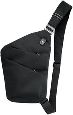 Anti-Theft Crossbody Sling Bag Unisex Slim Water Resistant Shoulder Bag Outdoor by Carfany