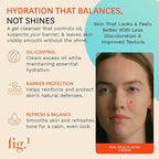 Fig.1 Clarifying Gel Cleanser Refill | AHA BHA Tea Tree Oil Formula for Oily & Sensitive Skin Face wash, Deep Pore Cleansing, Dermatologist Tested for Acne Prone, Vegan & Refillable Solution, 100ml