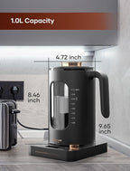 Electric Tea Kettle, INTASTING Glass Electric Kettle - Image 8