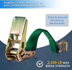 Ratchet Straps, 1 Inch x 16.4 Feet - Image 3