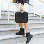 Makeup Travel Train Case with Mirror LED Light 3 Adjustable Brightness Cosmetic - Image 7