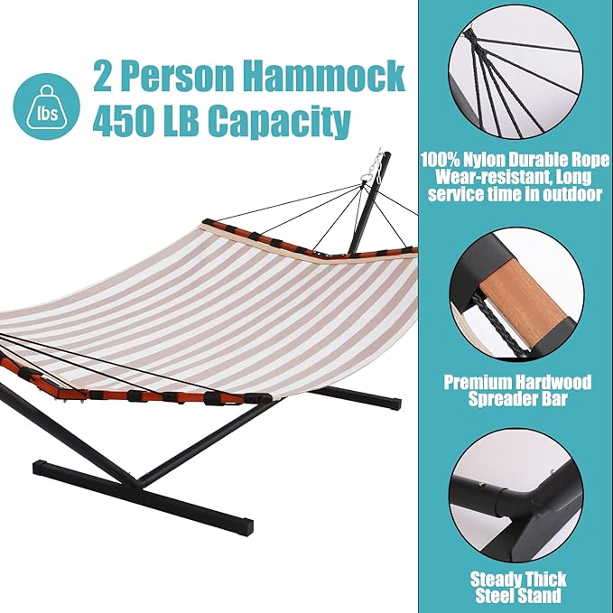 TegerDeger 12FT 2 Person Hammock - Image 4