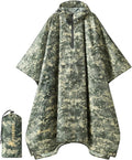 PTEROMY Hooded Rain Poncho for Adult by PTEROMY