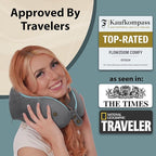 Memory Foam Travel Pillow for Airplanes & Car Rides - Image 8