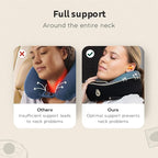 Travel Pillow - Airplane Neck Pillow - 100% Pure Memory Foam Flight Pillow - Image 5
