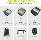 Cipway Compression Packing Cubes Mesh, Lightweight Luggage Organizer Bags - Image 5