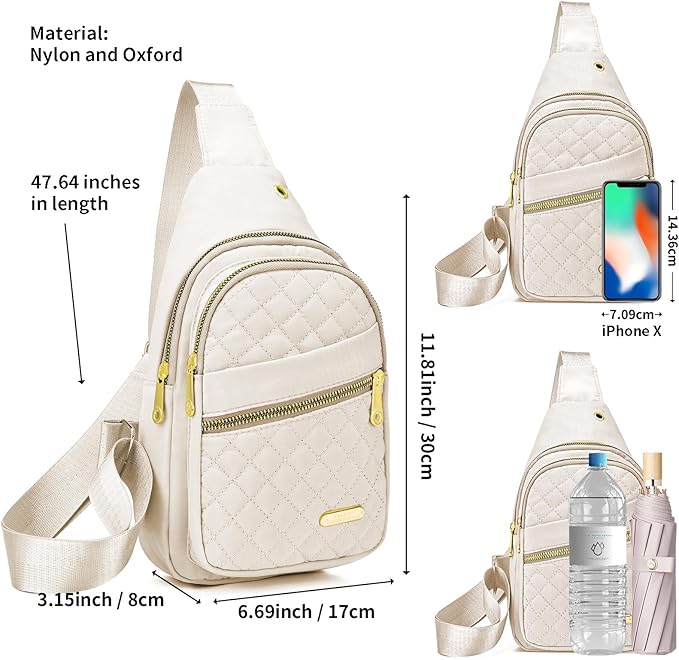 Small Sling Bag For Women Men Casual Crossbody Sling Backpack - Image 3
