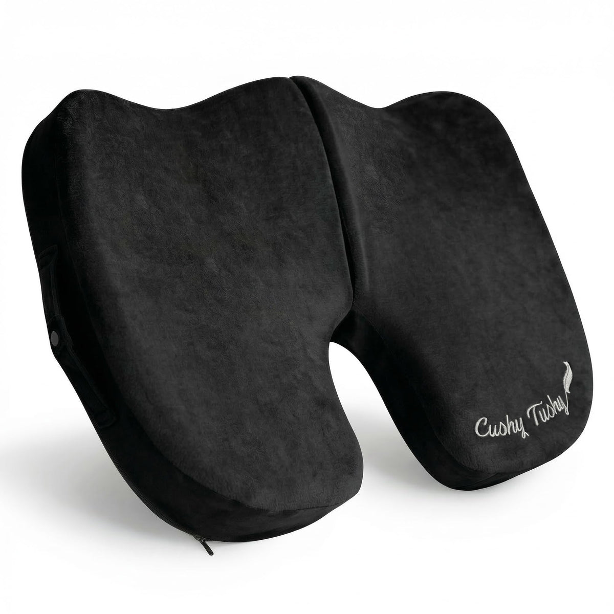 Premium Slim Foldable Travel Seat Cushion (Black / Slim)