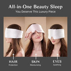 Silk Sleep Mask for Women and Men, Side Sleeper, 22 Momme Pure Mulberry Silk - Image 4