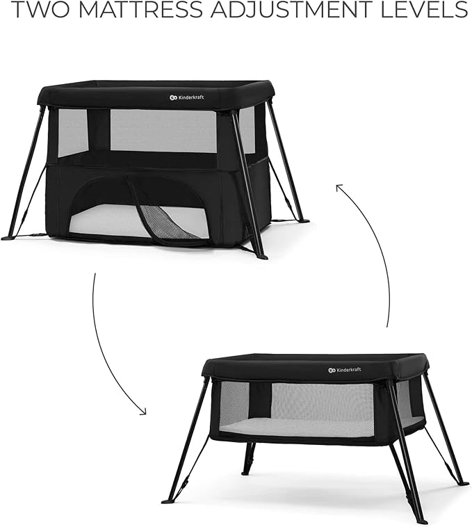 Kinderkraft CAMI 3-in-1 Baby Bed, Travel Bed - Image 5